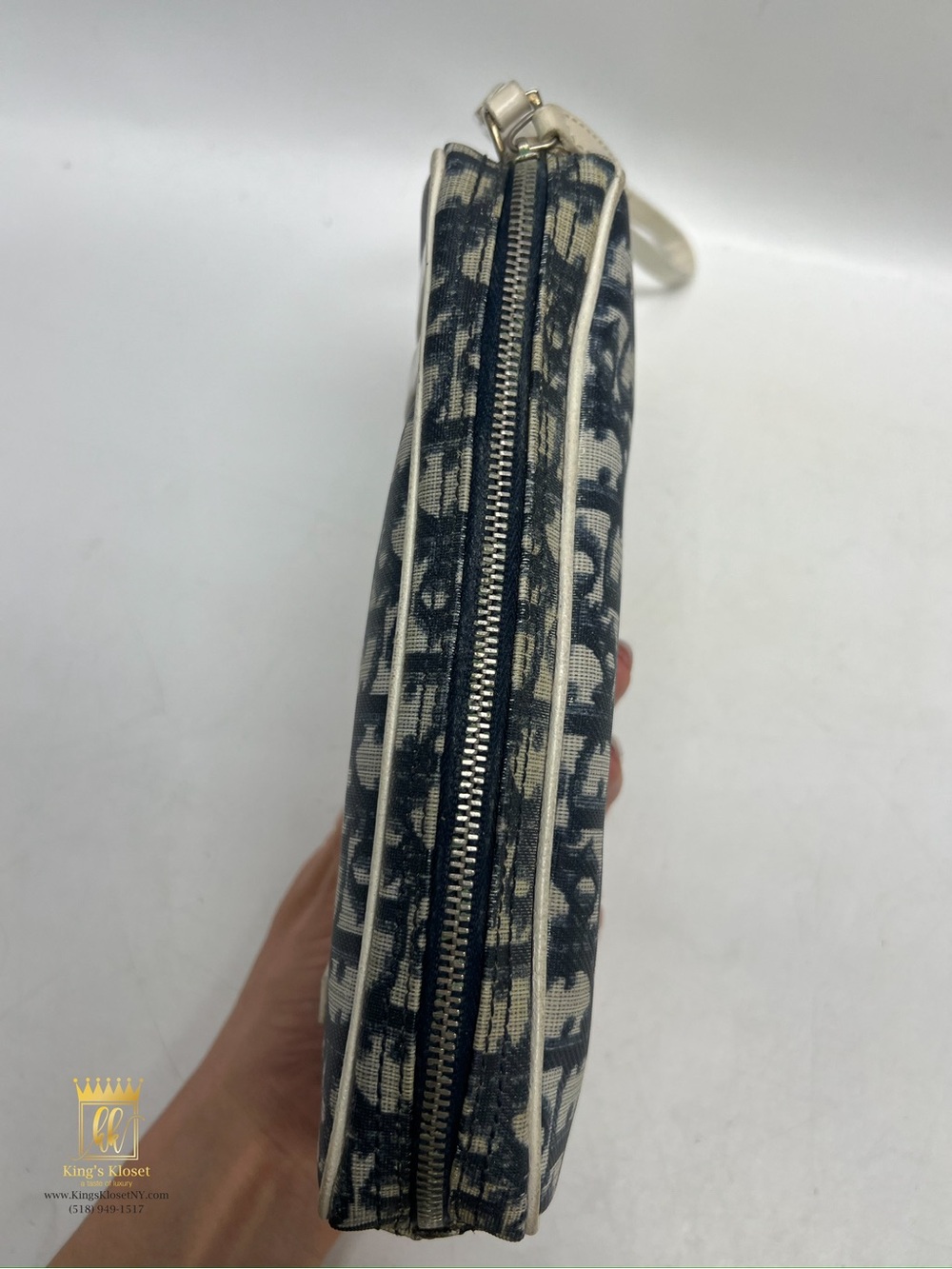 Dior monogram Trotter #1 pouch/wristlet - Picture 4 of 14